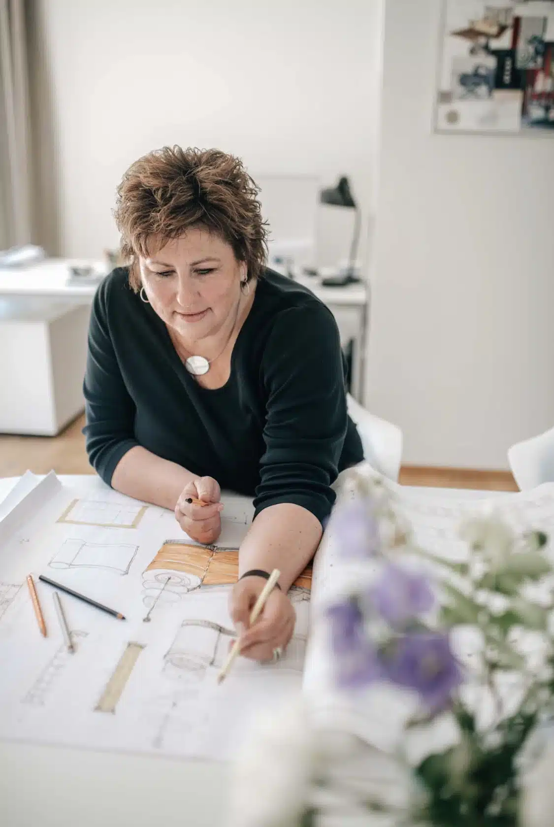 Bente Wacker – Innenarchitektin bei der Arbeit